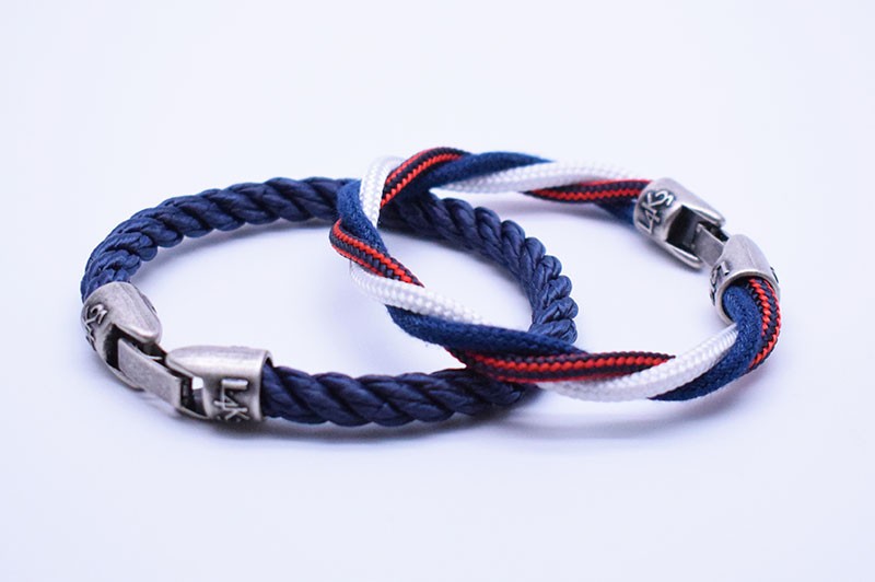 KING 01 - Bianco - Blue Jeans - Rosso righe / Blue Navy - Blue Navy