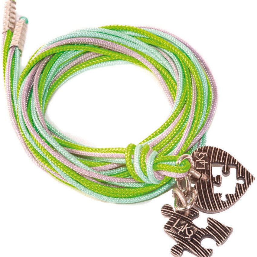 Bracciale/Collana in corda L4k3, GROP - 04