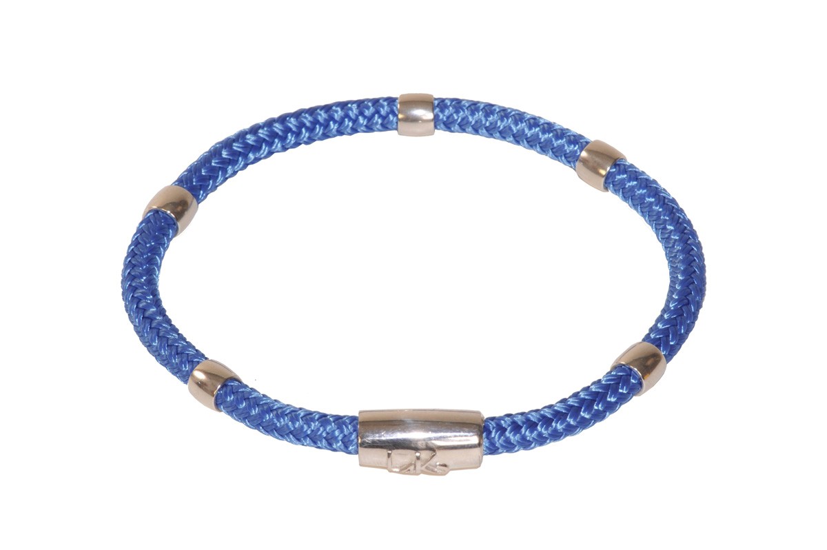 Bracciale 5 POLI 05-AZZURRO