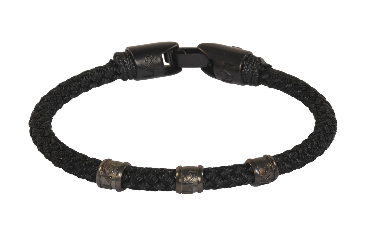 Bracciale 3 ISOLE 01-NERO