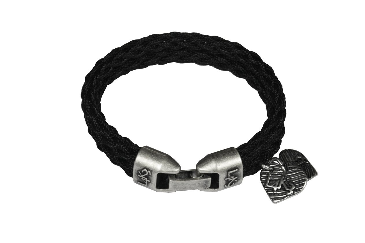 Bracciale in corda SQUA CUORE - 03