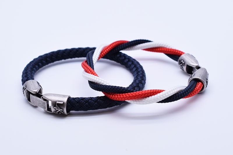 MUST 01 - Bianco - Rosso - Blue Navy / Blue Navy