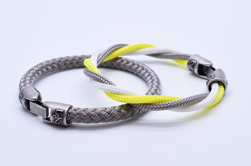 MUST 08 - Bianco - Giallo Fluo - Silver / Silver