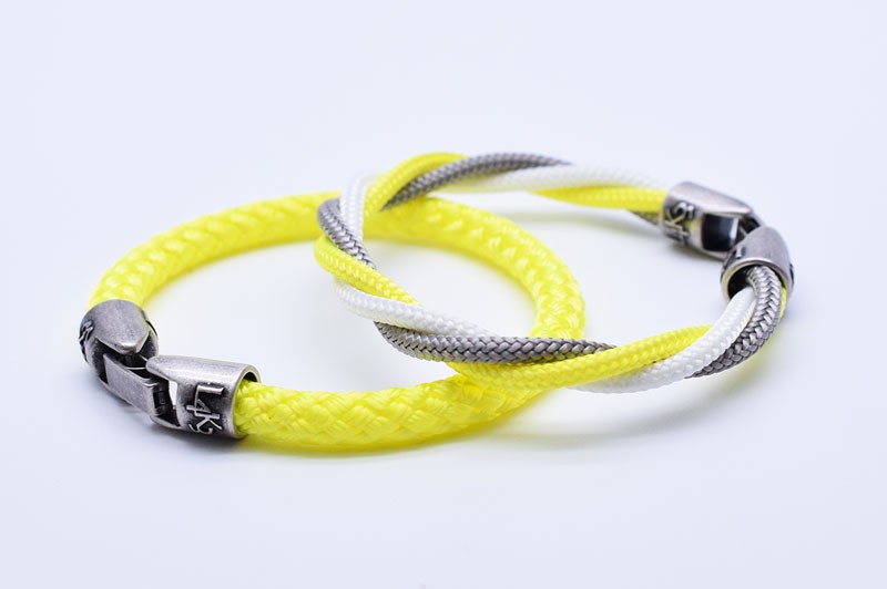 MUST 14 - Bianco - Giallo Fluo - Silver / Giallo Fluo