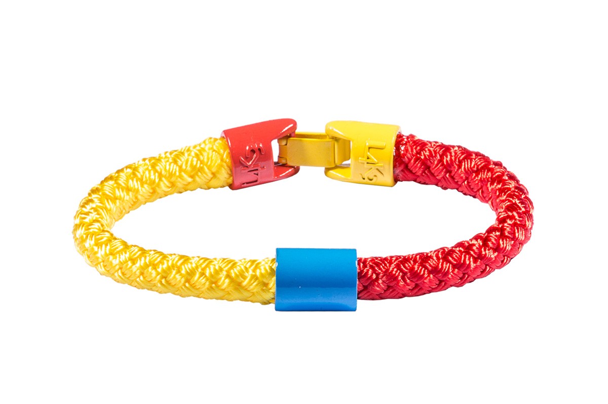 Bracciale TOY 04-GIALLO AZZURRO ROSSO