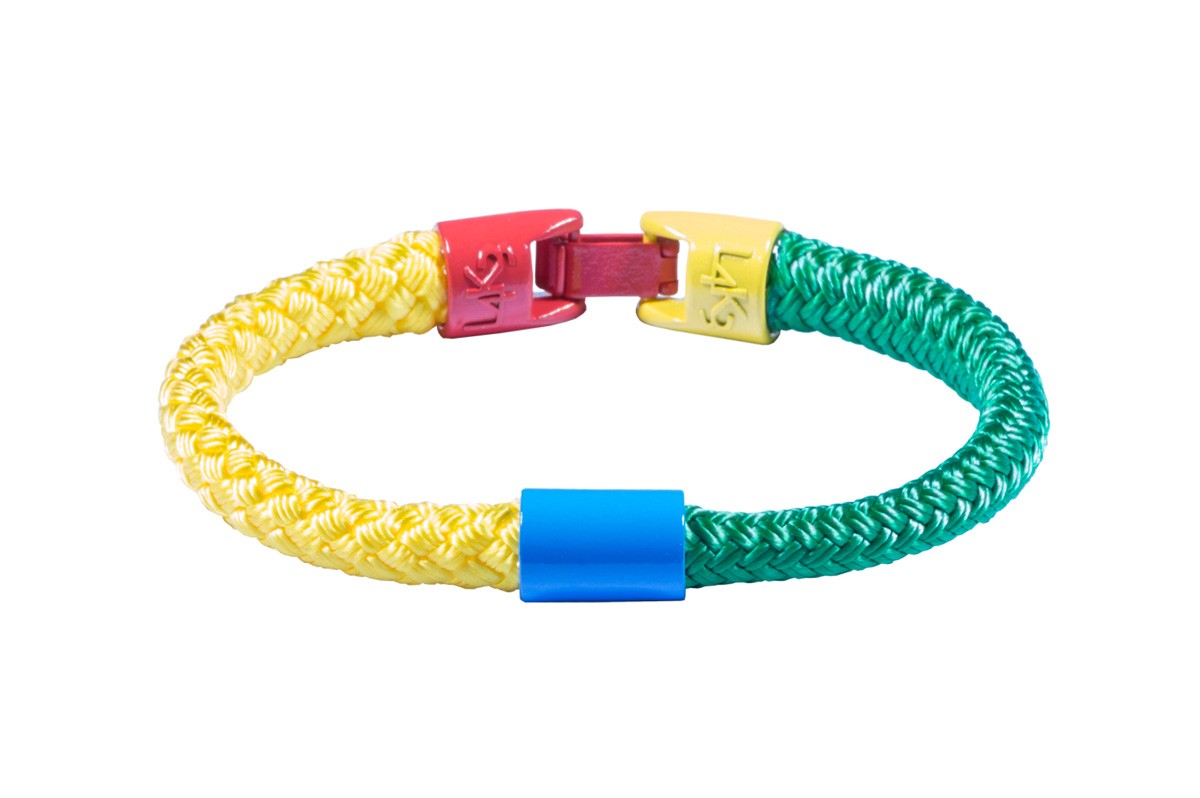 Bracciale TOY 03-GIALLO AZZURRO VERDE