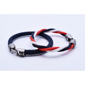 MUST 01 - Bianco - Rosso - Blue Navy / Blue Navy