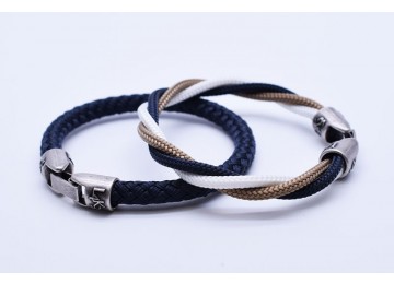 MUST 04 - Bianco - Gold - Blue Navy / Blue Navy