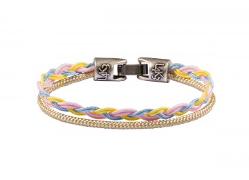 Bracciale TRECCIA 02-CANAPA