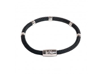 Bracciale 5 POLI 01-NERO