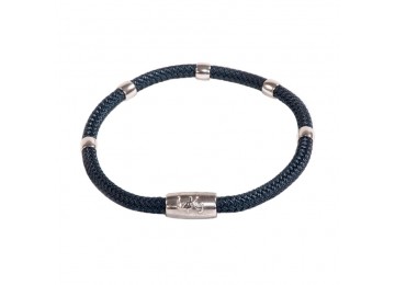 Bracciale 5 POLI 03-BLU