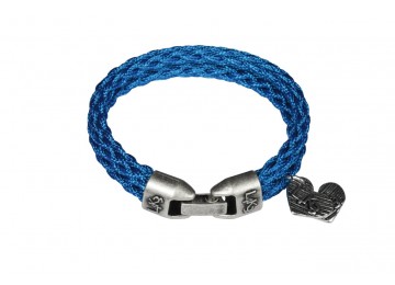 Bracciale in corda SQUA CUORE -01