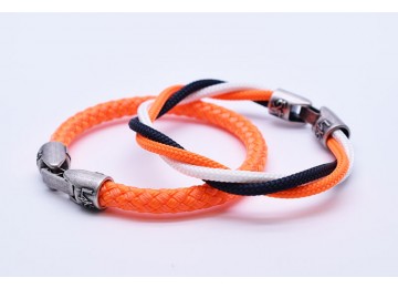 MUST 15 - Bianco - Arancio Fluo - Blue Navy / Arancio Fluo