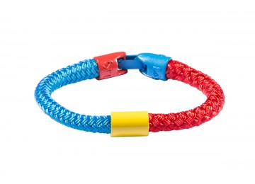 Bracciale TOY 01-AZZURRO GIALLO ROSSO