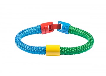 Bracciale TOY 02-AZZURRO GIALLO VERDE
